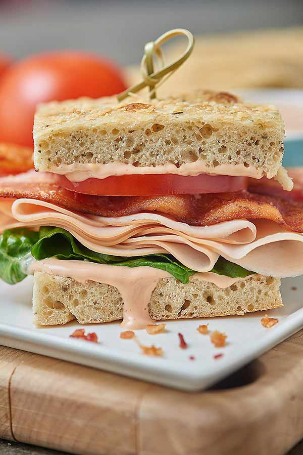 Panera Bread Bacon Turkey Bravo Sandwich On Tomato Basil
 Turkey Bacon Bravo Sandwich Panera Copycat Recipe