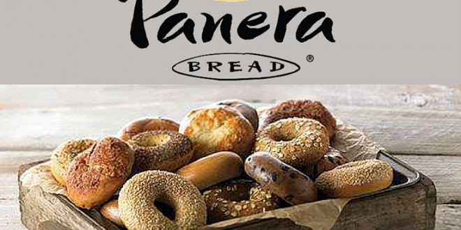 Panera Bread Bagels
 Free Bagel or Coffee at Panera Bread EVERY DAY IN MAY at