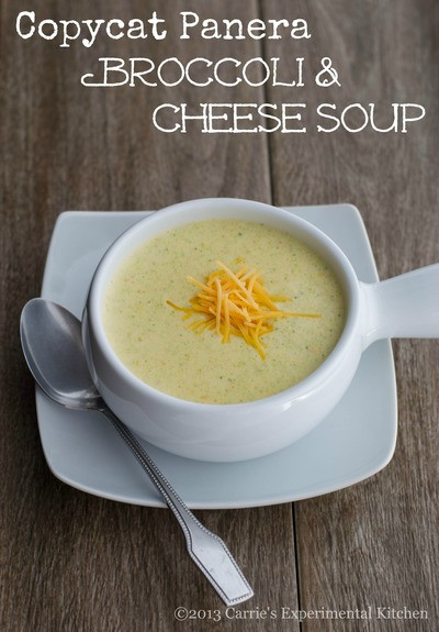 Panera Broccoli Cheddar Soup
 Panera Broccoli and Cheddar Soup Copycat