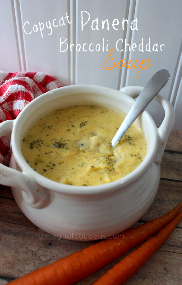 Panera Broccoli Cheddar Soup
 Copycat Panera Broccoli Cheddar Soup Recipe