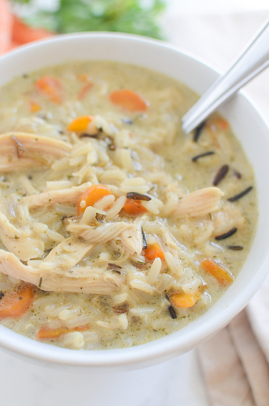Panera Chicken And Wild Rice Soup
 Chicken and Wild Rice Soup Panera Copycat Fake Ginger