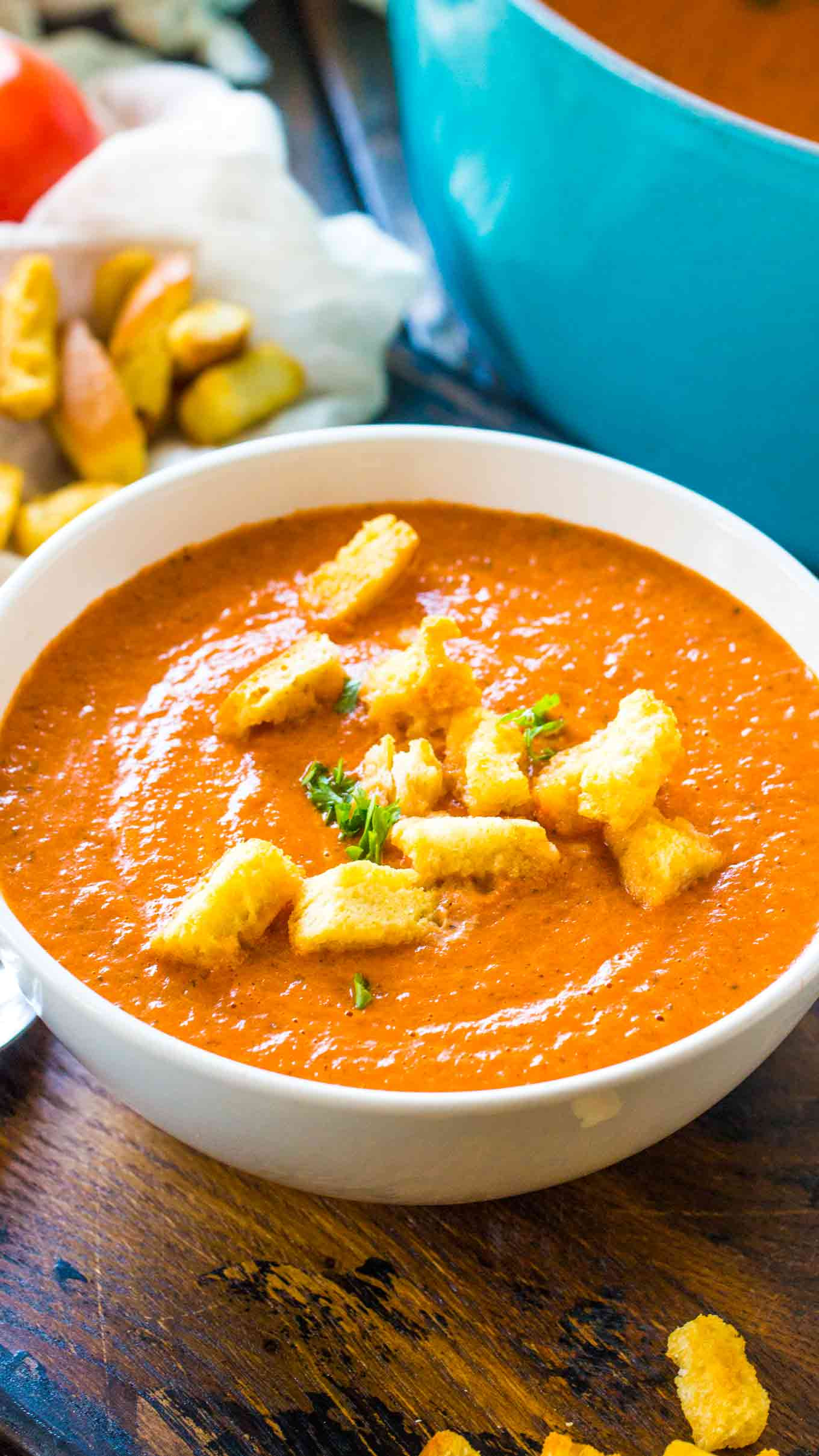 Panera Tomato Soup
 Panera Bread Creamy Tomato Soup Copycat Sweet and Savory