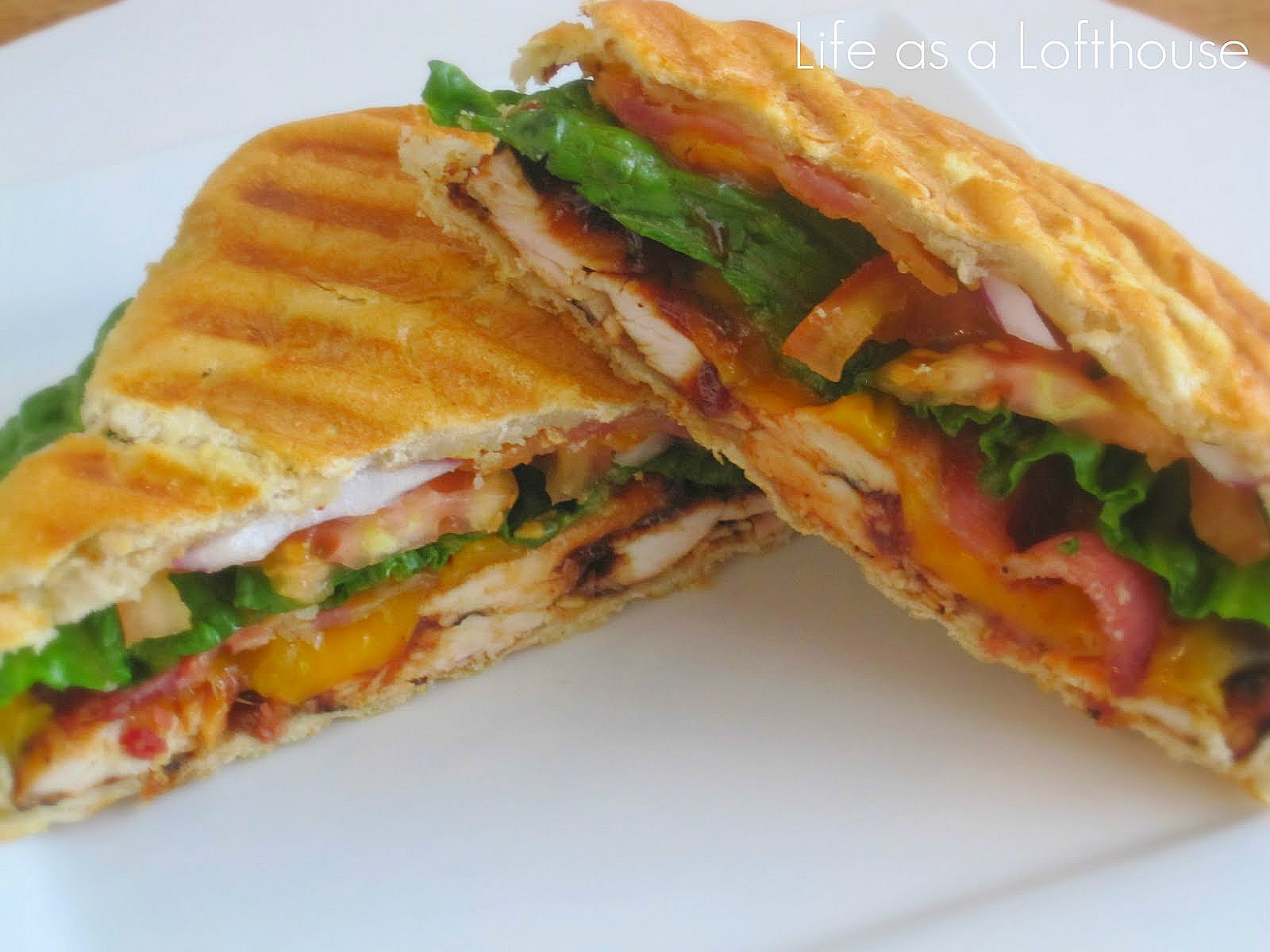 Panini Sandwich Recipes
 BBQ Chicken Panini Life In The Lofthouse