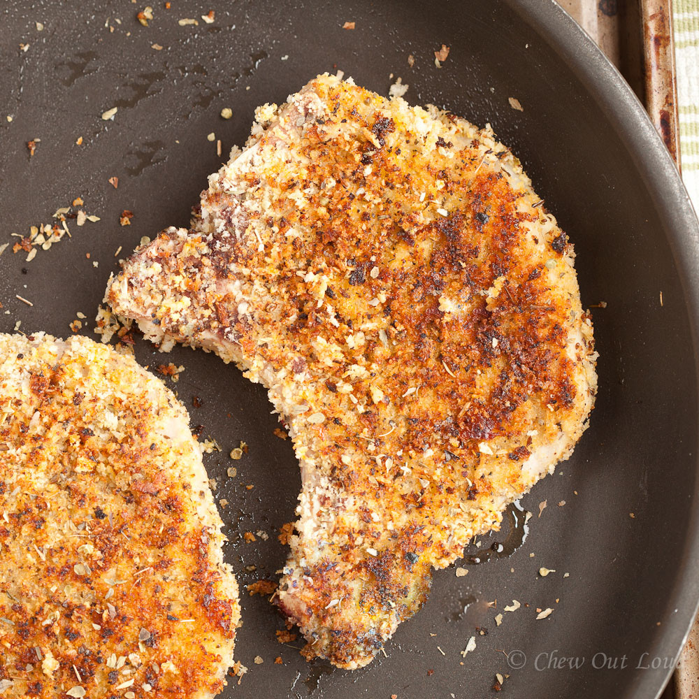 Panko Breaded Pork Chops
 Parmesan n Panko Crusted Pork Chops Chew Out Loud