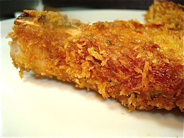 Panko Breaded Pork Chops
 Panko Crusted Thin Cut Pork Chops