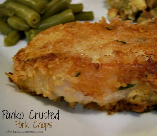 Panko Breaded Pork Chops
 Panko Crusted Pork Chops