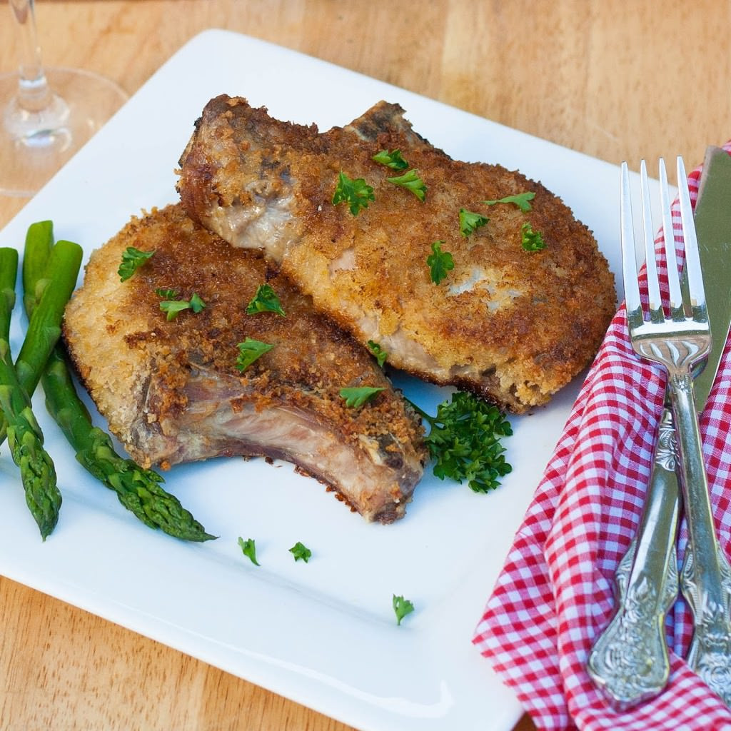 Panko Breaded Pork Chops
 Panko Crusted Pork Chops