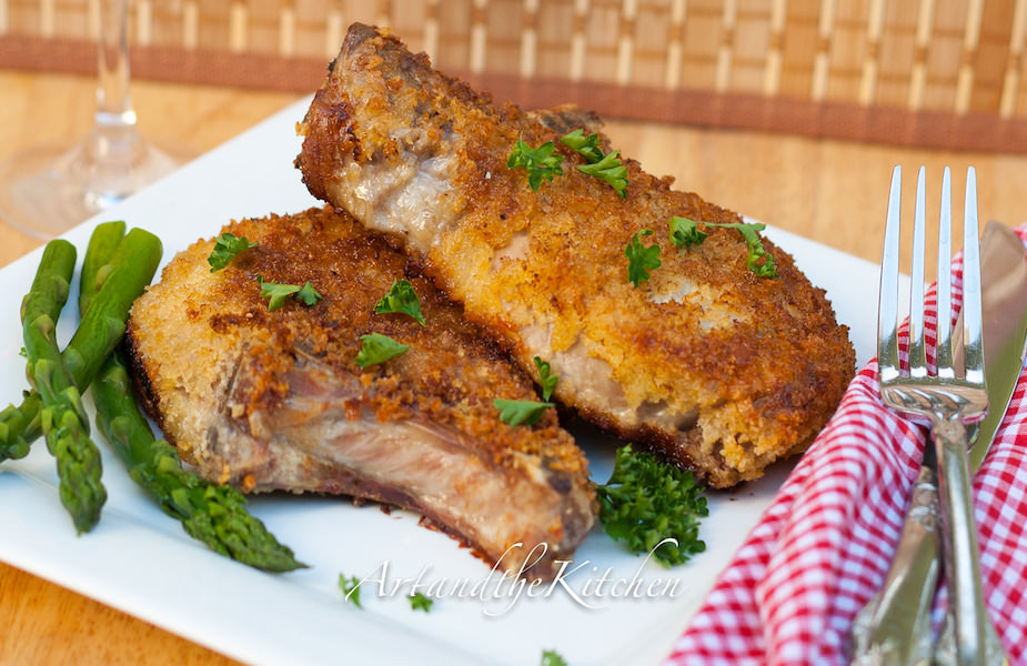 Panko Breaded Pork Chops
 Panko Crusted Pork Chops