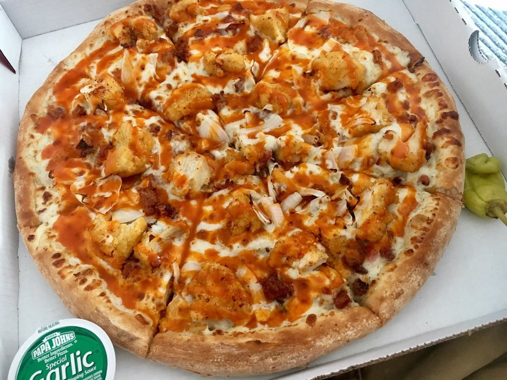 Papa John'S Buffalo Chicken Pizza
 Papa John’s Pizza Pizza 2840 7th Ave Marion IA