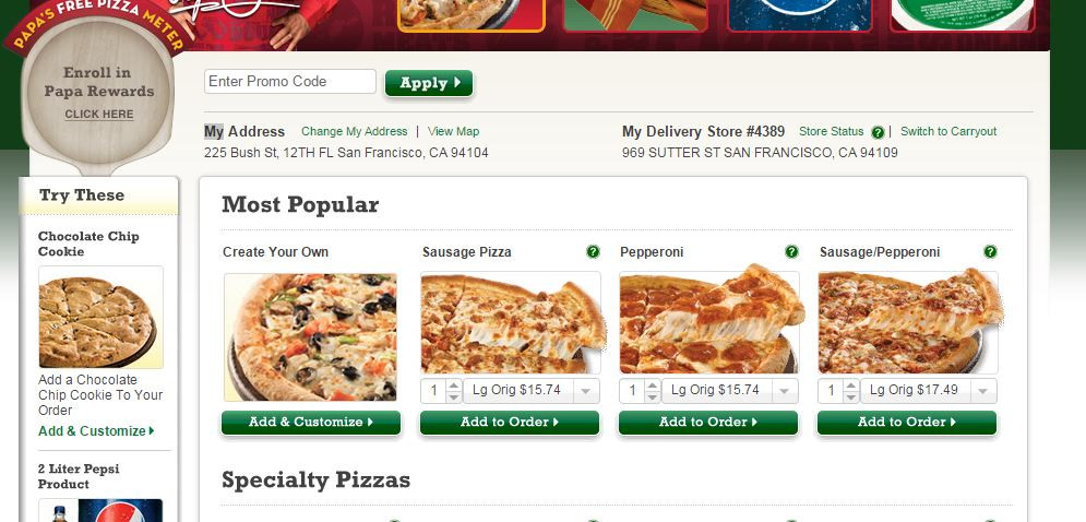 Papa Johns Dessert Coupon
 papa johns dessert promo code