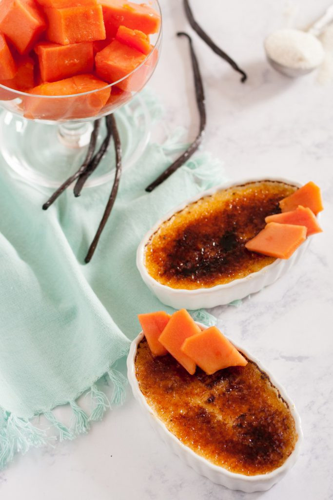 Papaya Dessert Recipe
 Papaya Creme Brulee Goo Godmother A Recipe and