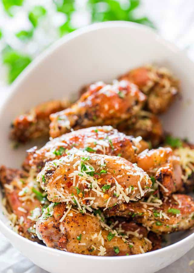 Parmesan Chicken Wings
 Crispy Baked Parmesan Chicken Wings Jo Cooks