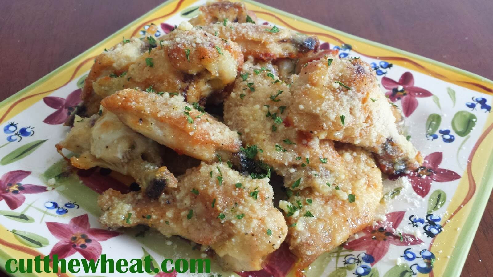 Parmesan Chicken Wings
 Game Day Garlic Parmesan Wings