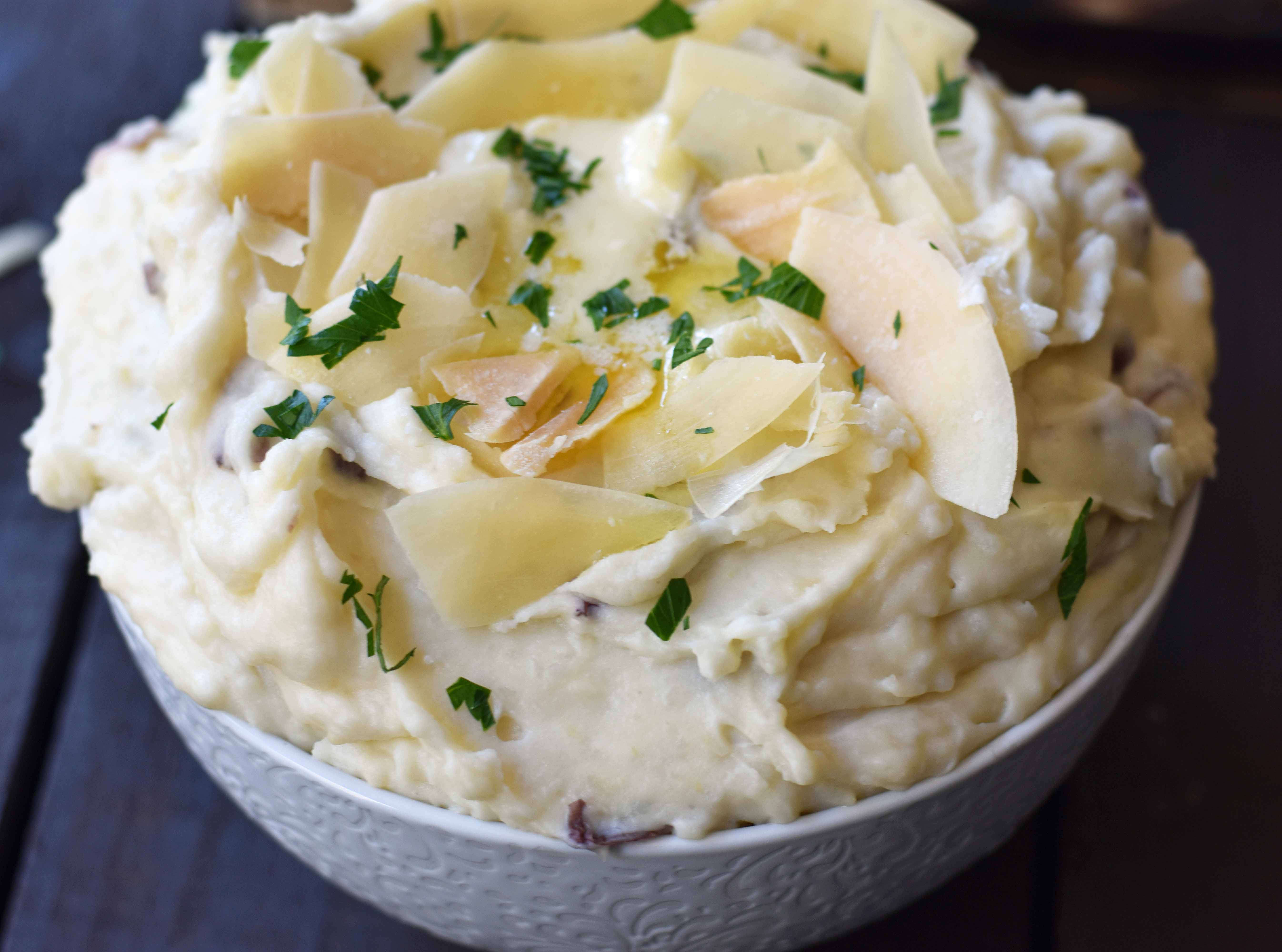 Parmesan Mashed Potatoes
 Creamy Parmesan Mashed Potatoes