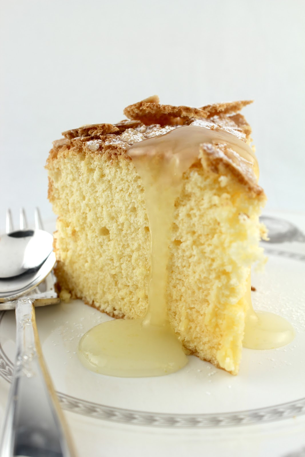 Passover Sponge Cake
 Passover Lemon Almond Sponge Cake with Warm Lemon Sauce