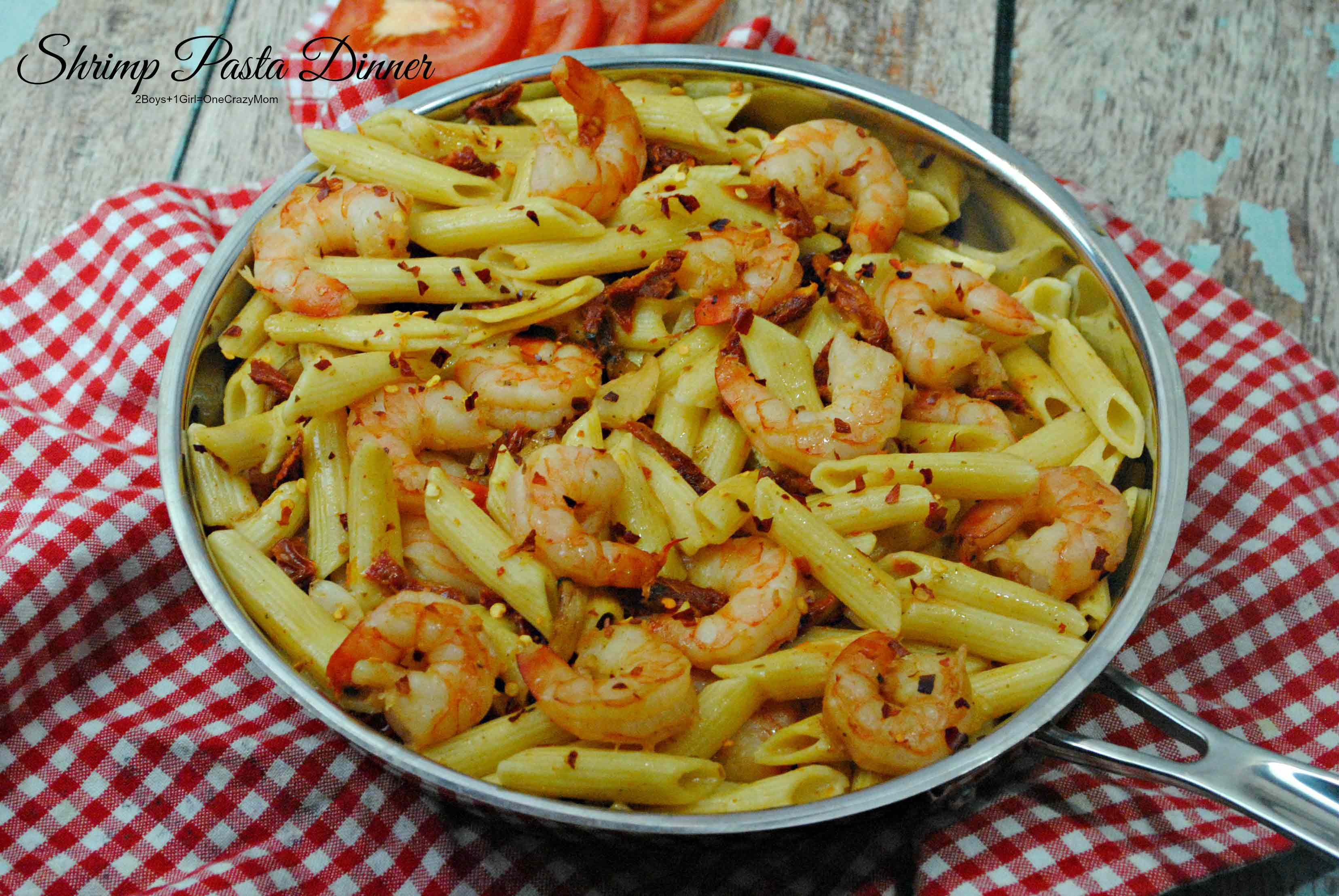 Pasta Idea For Dinner
 Date night with Netflix was a hit and a great Shrimp Pasta