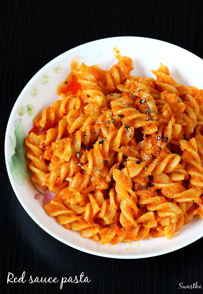 Pasta Recipes For Kids
 Red sauce pasta recipe