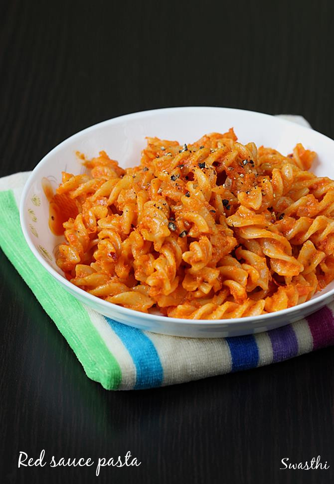 Pasta Recipes For Kids
 Red sauce pasta recipe