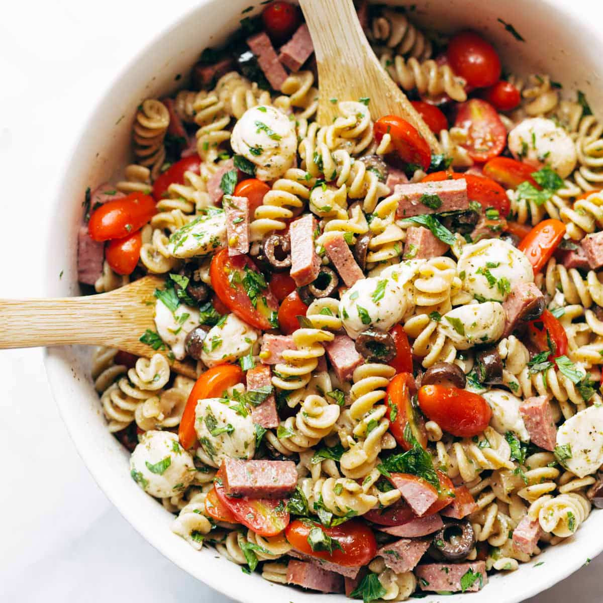 Pasta Salad Recipes Easy
 Best Easy Italian Pasta Salad Recipe Pinch of Yum