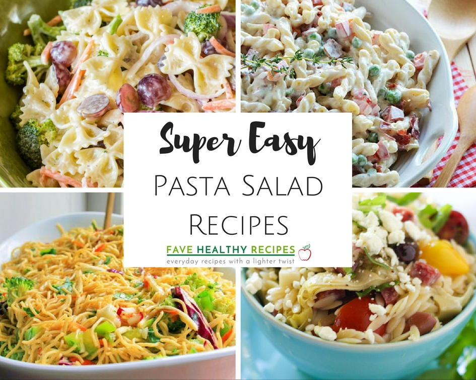 Pasta Salad Recipes Easy
 16 Super Easy Pasta Salad Recipes