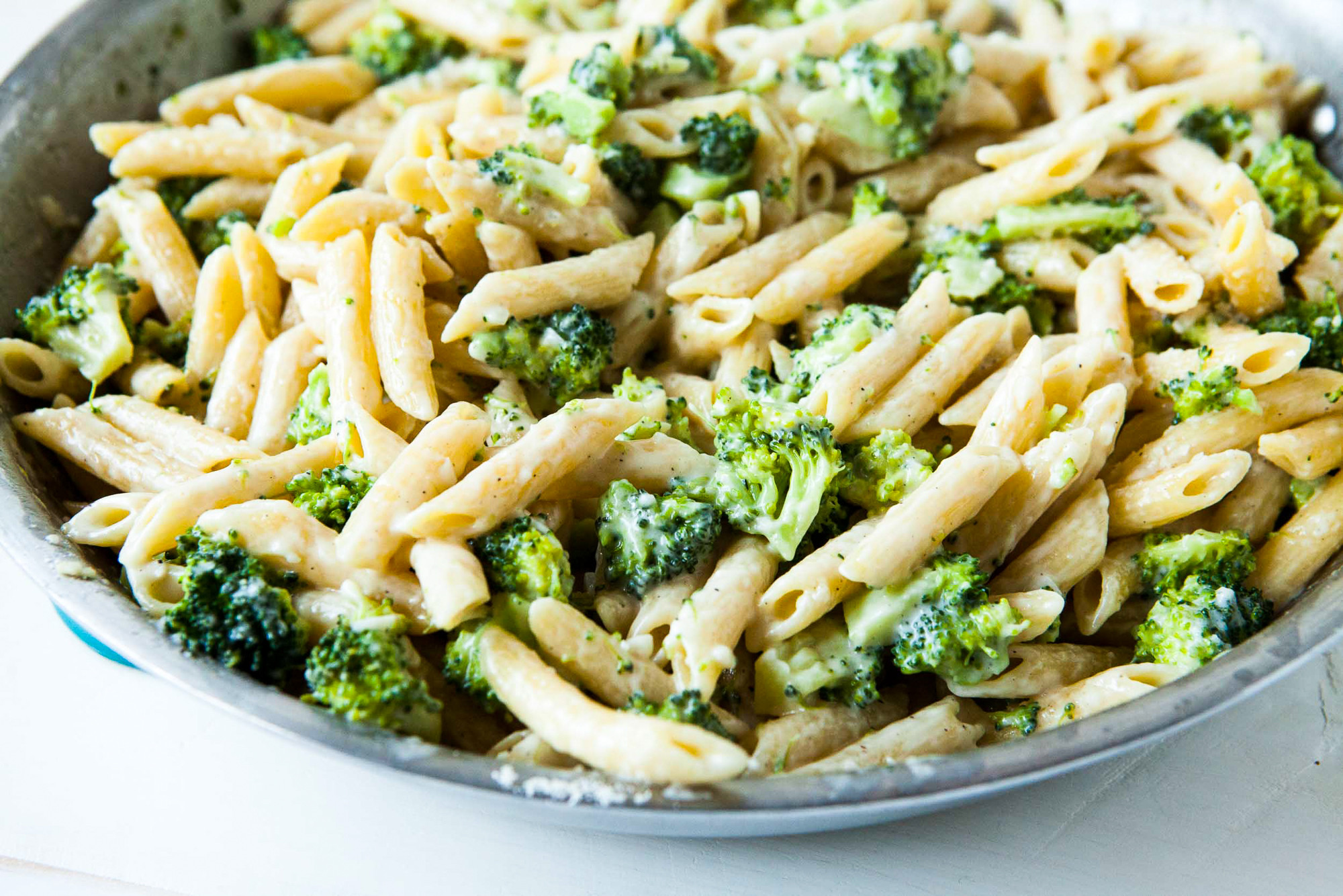 Pasta With Broccoli
 e Pot Broccoli Alfredo Pasta