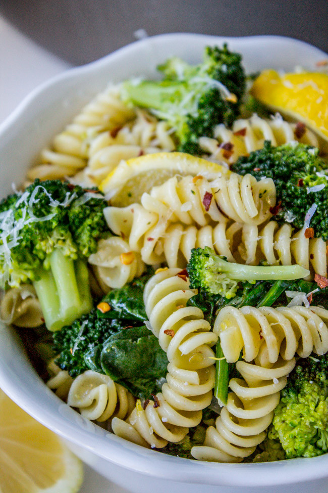 Pasta With Broccoli
 20 Minute Lemon Broccoli Pasta Skillet The Food Charlatan