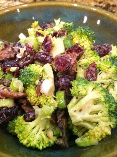 Paula Deen Broccoli Salad
 78 best images about Who made the salad on Pinterest