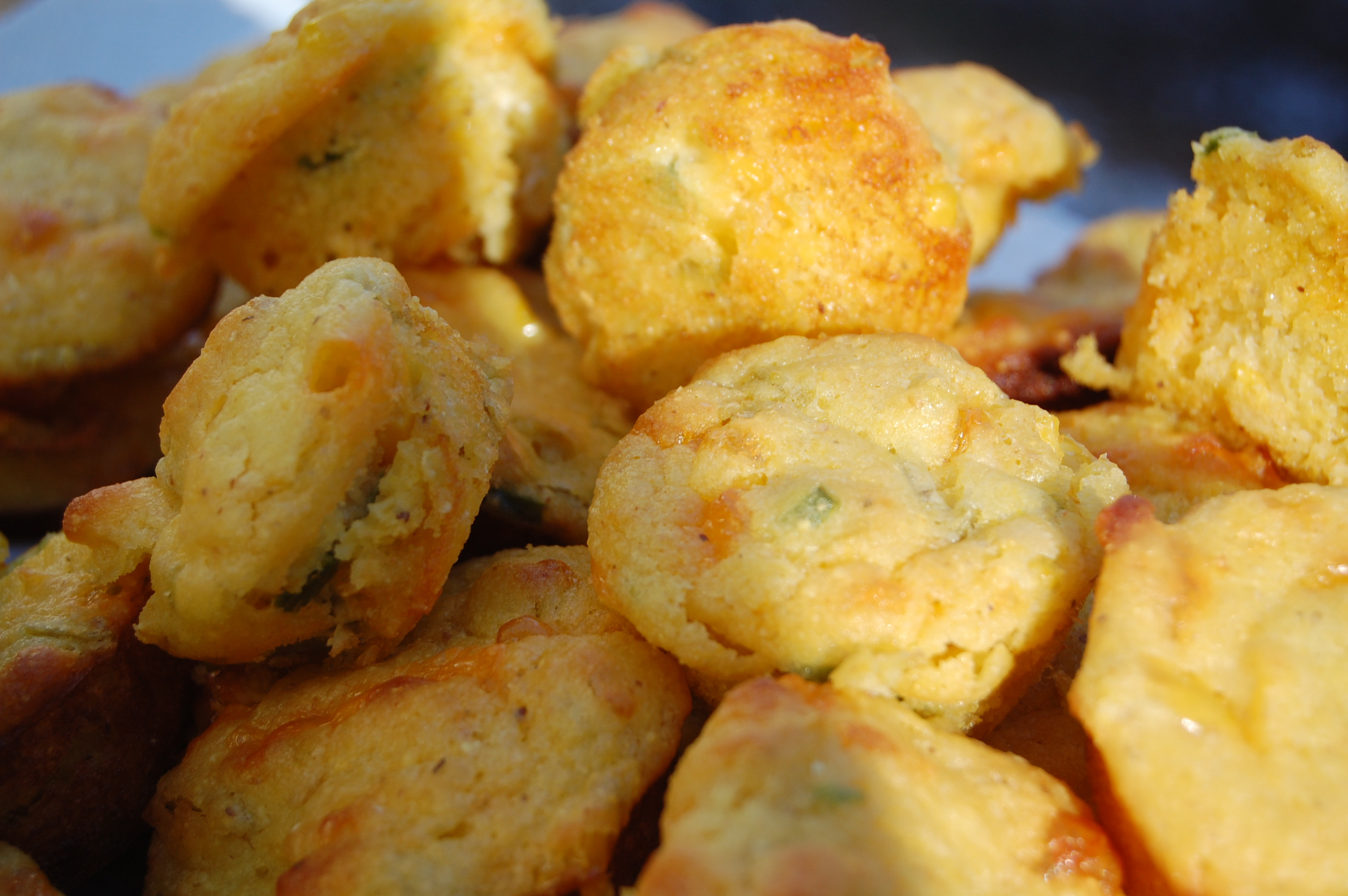 Paula Deen Cornbread
 Cornbread Muffins with Cheese and Chilies another Paula