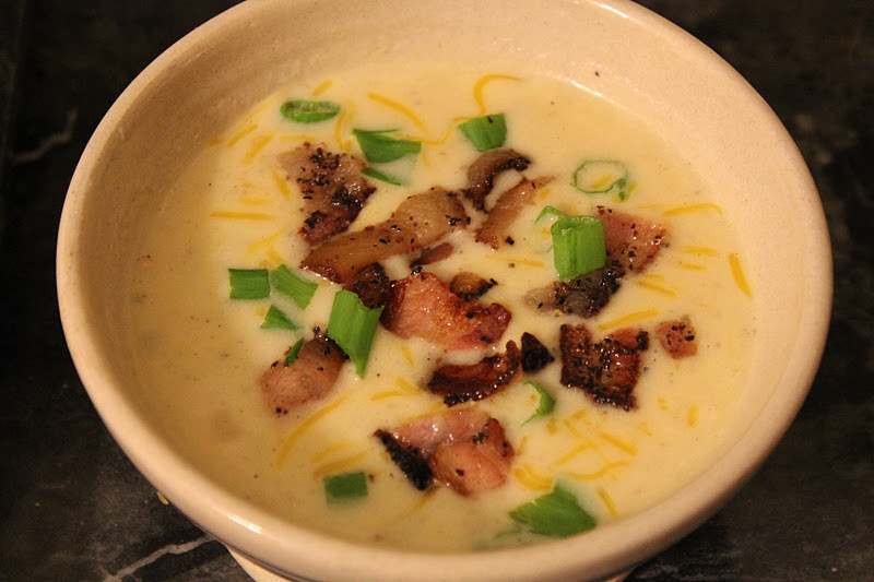 Paula Deen Potato Soup
 Our Little Piece of the World Paula Deen Challenge Meals