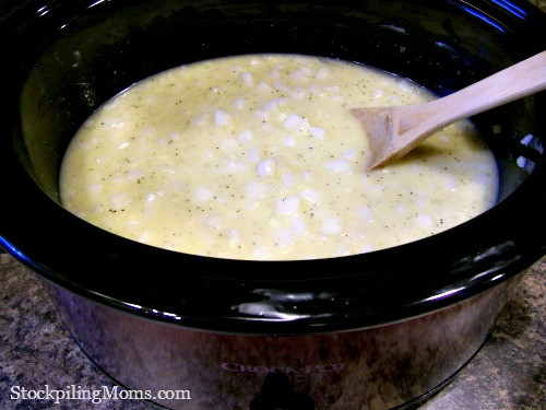 Paula Deen Potato Soup
 Paula Deen’s Crockpot Potato Soup Recipe