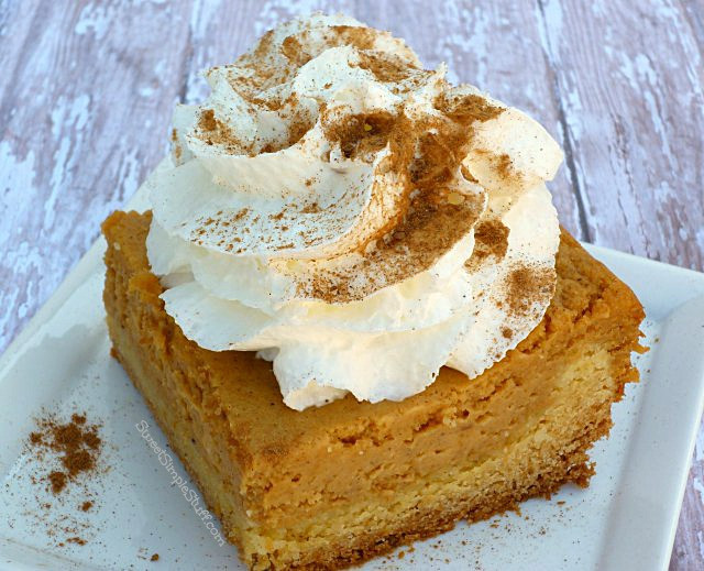 Paula Deen Pumpkin Pie
 Ooey Gooey Pumpkin Cake