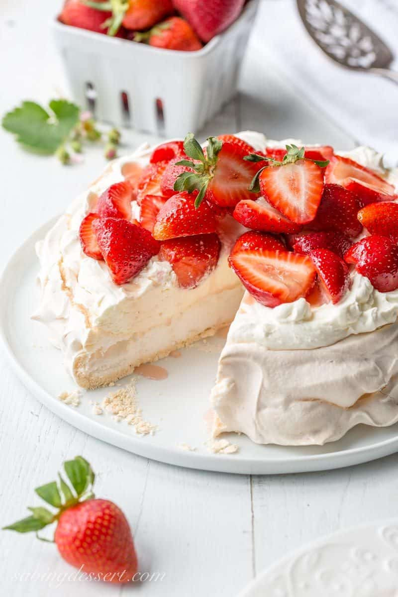 Pavlova Dessert Recipe
 Strawberry & Mascarpone Pavlova Recipe Saving Room for