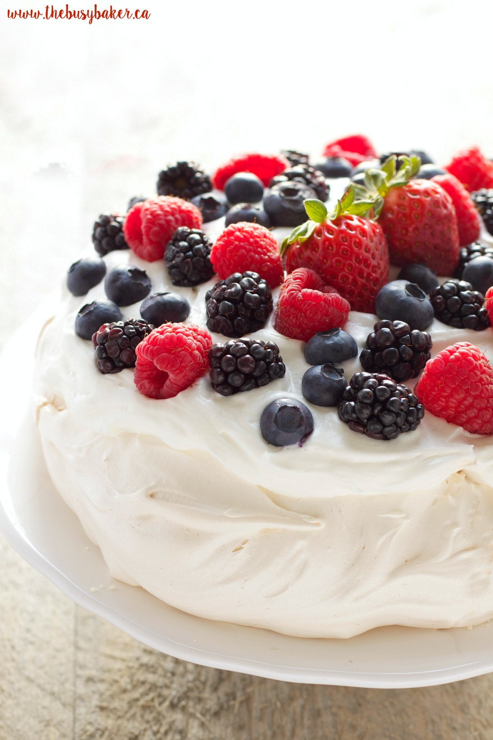 Pavlova Dessert Recipe
 The Perfect Pavlova The Busy Baker