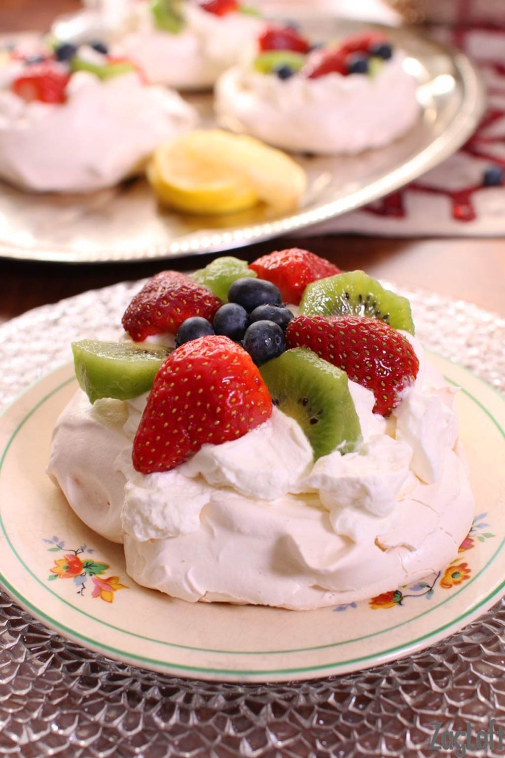 Pavlova Dessert Recipe
 Berry Topped Mini Pavlovas ZagLeft