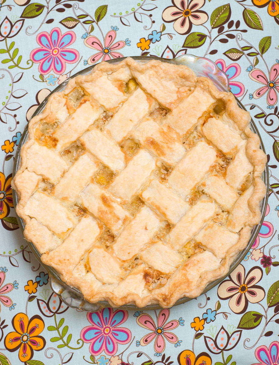 Peach Cobbler Pie
 Sugar & Spice by Celeste Bubba s Peach Cobbler Pie Fit