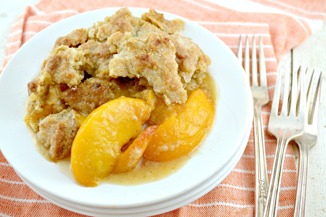 Peach Cobbler Southern
 Southern Peach Cobbler Recipe — Dishmaps