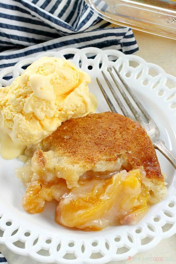 Peach Cobbler Southern
 Easy Southern Peach Cobbler Love Bakes Good Cakes