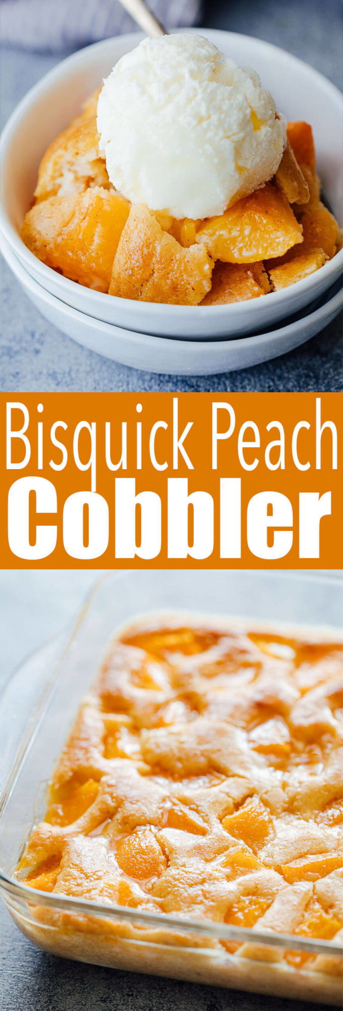 Peach Cobbler With Bisquick
 peach cobbler bisquick