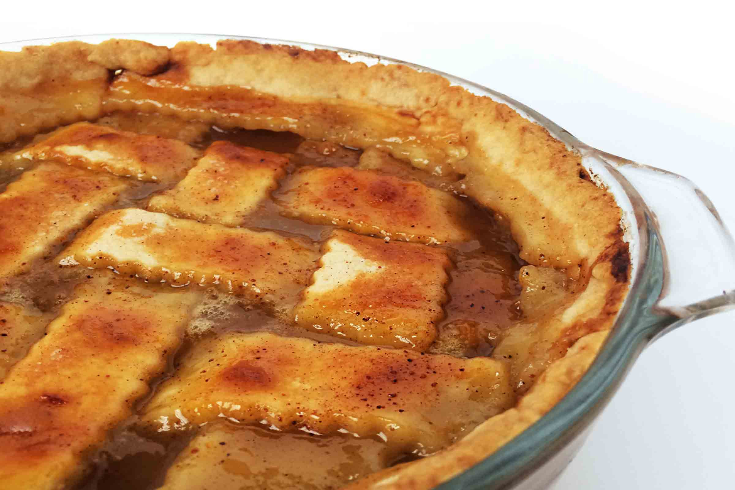 Peach Cobbler With Pie Crust
 Double Crust Peach Cobbler – Full