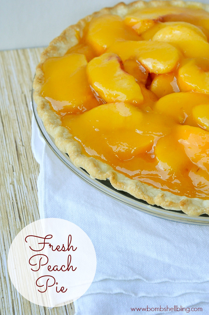 Peach Pie Recipes
 Peach Pie Recipe Uses Fresh Peaches Perfect Entertaining