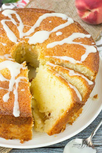 Peach Pound Cake
 Meal Plan Monday 67 Fresh Peach Pound Cake A Southern