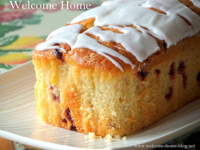 Peach Pound Cake
 Wel e Home Blog Raspberry Peach Pound Cake