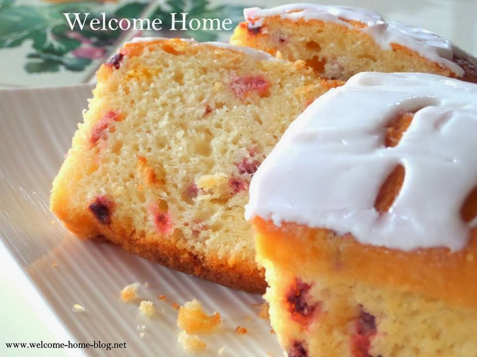 Peach Pound Cake
 Wel e Home Blog Raspberry Peach Pound Cake