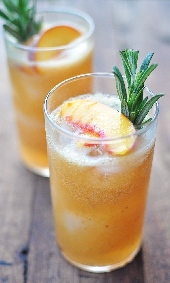 Peach Vodka Drinks
 Goodbye summer peach Inspiration Bug