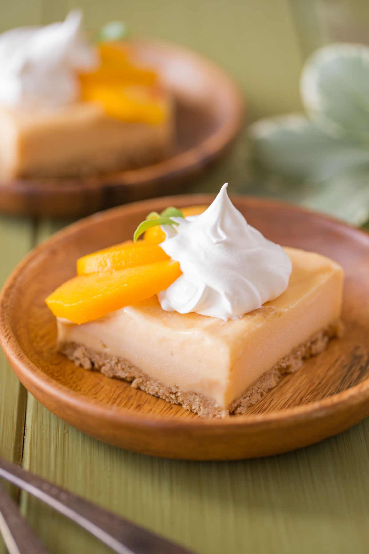 Peaches And Cream Dessert
 Easy Homemade Peach Ice Cream Bars Lovely Little Kitchen