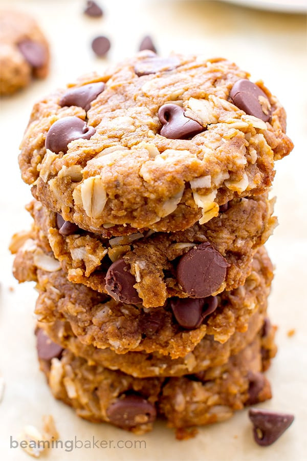 Peanut Butter Chocolate Chip Oatmeal Cookies
 gluten free peanut butter chocolate chip cookies