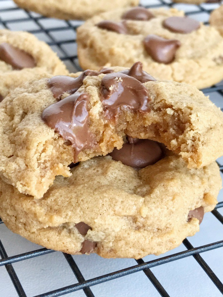 Peanut Butter Chocolate Cookies
 No Flour Peanut Butter Chocolate Chip Cookies To her