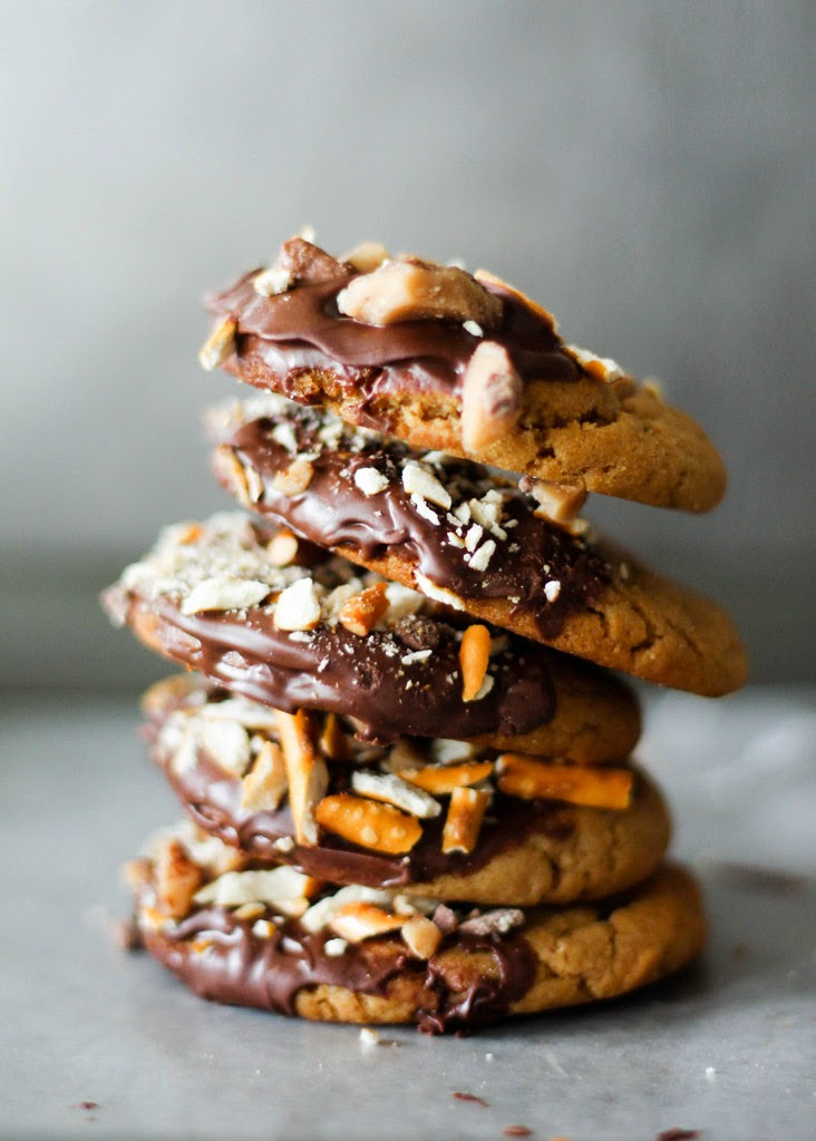 Peanut Butter Chocolate Cookies
 Recipe For Chocolate Dipped Peanut Butter Cookies With