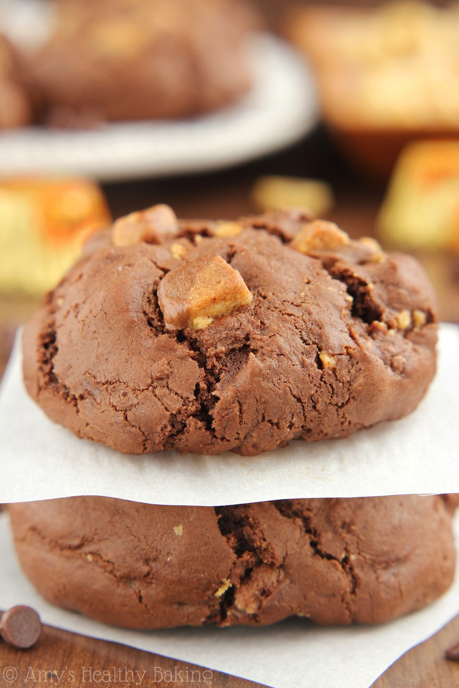 Peanut Butter Chocolate Cookies
 Peanut Butter Cup Chocolate Cookies