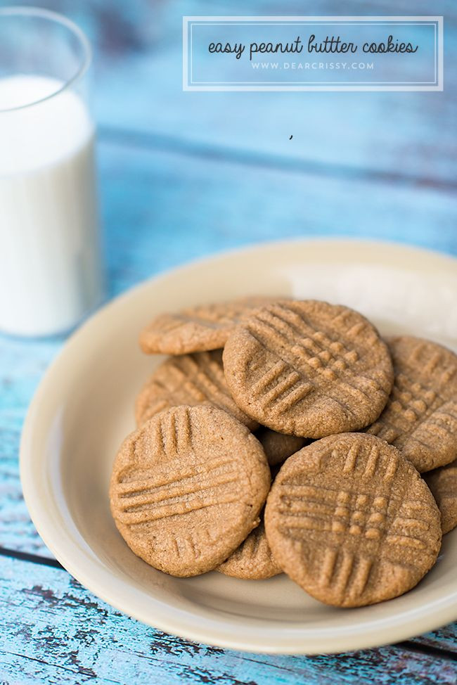 Peanut Butter Cookies Easy
 Easy peanut butter cookies Peanut butter cookies and